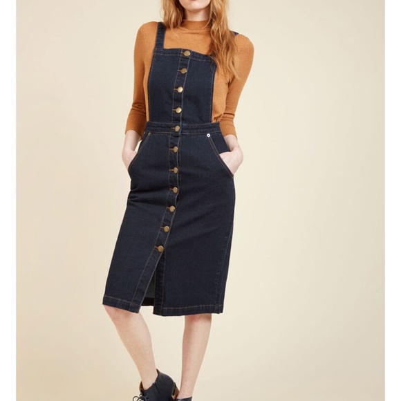 modcloth denim dress